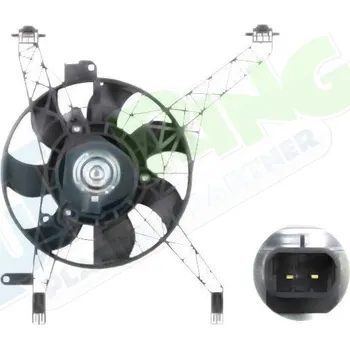 Ventilátor topení a klimatizace Ventilátor s krytem / úchytem - sahara FORD Fiesta (JA8) 08.08-2013 LP.0000.2531.31-253132 - DOPRAVA ZDARMA