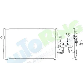 Výparník klimatizace Chladič klimatizace HYUNDAI Lantra (J2) 1995-1999 LP.0000.1559.02-155907 - DOPRAVA ZDARMA