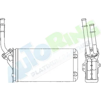 Výměník tepla Radiátor topení PEUGEOT 106 (1xx) 08.91-2004 LP.0000.1975.85-198393 - DOPRAVA ZDARMA
