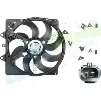 Ventilátor topení a klimatizace Ventilátor s krytem / úchytem - sahara FIAT Punto Grande (199) 08.05-2012 LP.0000.2555.44-256722 - DOPRAVA ZDARMA