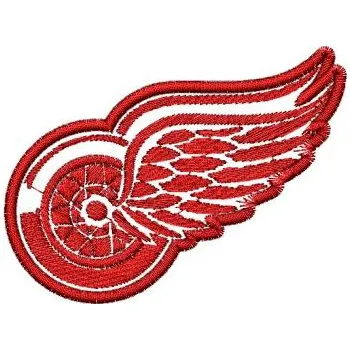Pelisport Nášivka Detroit Red Wings 7 x 5 cm