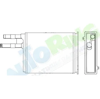 Výměník tepla Radiátor topení CITROEN Jumper (230) 1994-2002 LP.0000.2050.28-205207 - DOPRAVA ZDARMA