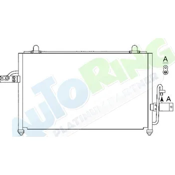 Výparník klimatizace Chladič klimatizace DAEWOO Rezzo (KLAU,U100) 2000-2005 LP.0000.1456.14-149437 - DOPRAVA ZDARMA