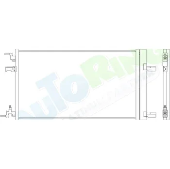 Výparník klimatizace Chladič klimatizace OPEL Astra J od 08.2009 LP.0000.1488.70-148876 - DOPRAVA ZDARMA
