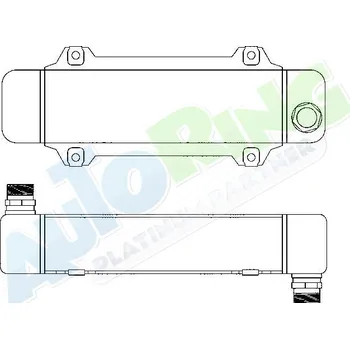 Chladič motoru Chladič oleje AUDI 100 i 200 (C3) 1983-1991 LP.0000.2189.77-220494 - DOPRAVA ZDARMA