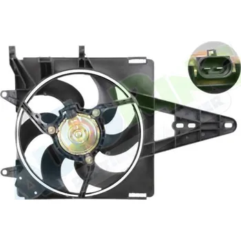Ventilátor topení a klimatizace Ventilátor s krytem / úchytem - sahara FIAT Siena i Palio Weekend (178) 1997-2002 LP.0000.2543.14-255331 - DOPRAVA ZDARMA