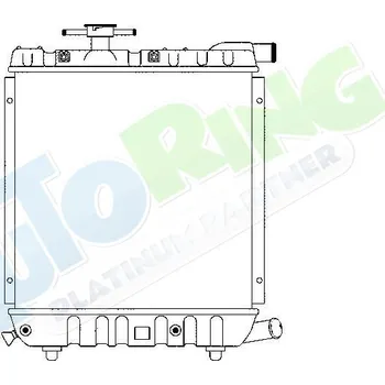 Chladič motoru Chladič vody CHRYSLER Voyager (ES) 1984-1991 LP.0000.1621.39-177738 - DOPRAVA ZDARMA