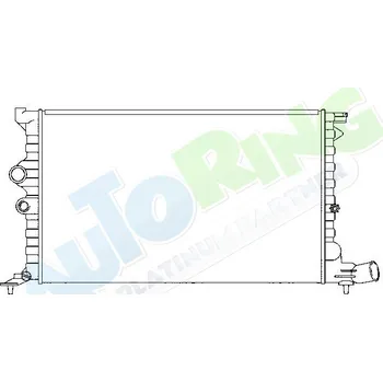 Chladič motoru Chladič vody CITROEN Xantia (X1,X2) i Kombi 1993-2002 LP.0000.1622.41-183310 - DOPRAVA ZDARMA