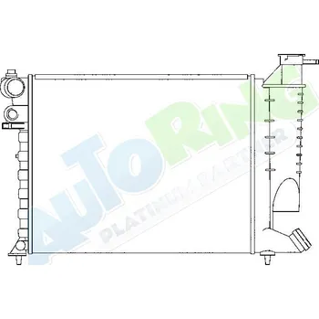 Chladič motoru Chladič vody CITROEN ZX (N2) i Kombi 1991-02.98 LP.0000.1632.85-180169 - DOPRAVA ZDARMA