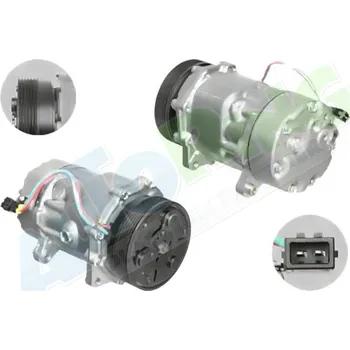 Kompresor klimatizace Kompresor klimatizace VOLKSWAGEN Beetle (1C,9C,1Y) 1998-04.05 LP.0000.2446.52-246439 - DOPRAVA ZDARMA