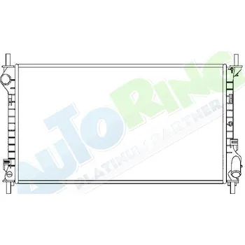 Chladič motoru Chladič vody FORD Transit Connect 2003-08.06 LP.0000.1737.19-173721 - DOPRAVA ZDARMA