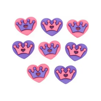 Náramek Ozdobné knoflíky ROYAL HEARTS