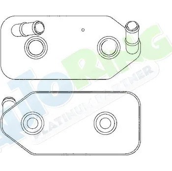 Chladič motoru Chladič oleje AUDI A3 (8L) 2000-05.03 LP.0000.2204.16-220789 - DOPRAVA ZDARMA