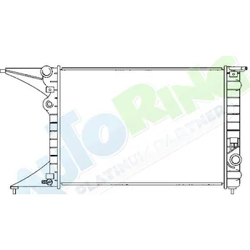 Chladič motoru Chladič vody OPEL Omega B 1994-08.99 LP.0000.1731.34-186984 - DOPRAVA ZDARMA