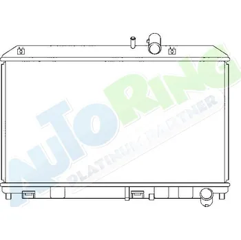 Chladič motoru Chladič vody MAZDA RX8 (SE3P) od 09.2003 LP.0000.1703.26-172007 - DOPRAVA ZDARMA
