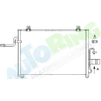 Výparník klimatizace Chladič klimatizace DAEWOO Rezzo (KLAU,U100) 2000-2005 LP.0000.1463.28-151042 - DOPRAVA ZDARMA