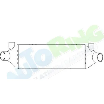 Chladič motoru Chladič vzduchu - intercooler FORD Transit (V184,5) 04.00-05.06 LP.0000.1950.08-195009 - DOPRAVA ZDARMA