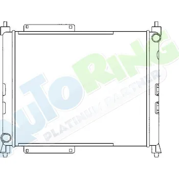 Chladič motoru Chladič vody HONDA Concerto (MA2,HWH) 1989-1995 LP.0000.1619.86-162590 - DOPRAVA ZDARMA