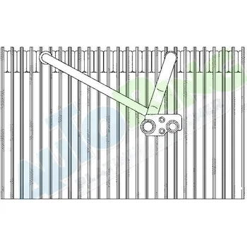 Výparník klimatizace Výparník klimatizace OPEL Vectra B 1999-03.03 LP.0000.2863.47-287007 - DOPRAVA ZDARMA