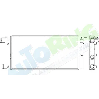 Chladič motoru Chladič vody FIAT Cinquecento (170) 1991-1999 LP.0000.1620.92-171963 - DOPRAVA ZDARMA