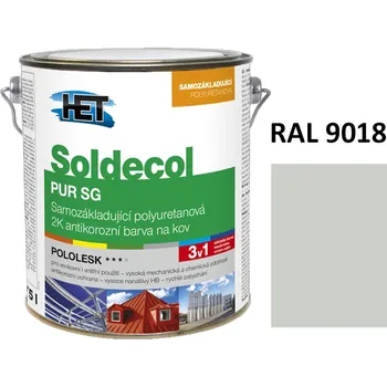 barva na kov Soldecol PUR SG 2,5 L RAL 9018