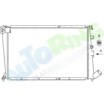 Chladič motoru Chladič vody CITROEN Xantia (X1,X2) i Kombi 1993-2002 LP.0000.1633.24-167172 - DOPRAVA ZDARMA