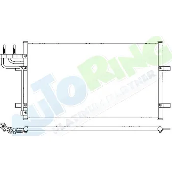 Výparník klimatizace Chladič klimatizace FORD Focus 2 (DAxx) 2005-2008 LP.0000.1461.01-150523 - DOPRAVA ZDARMA