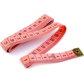 Krejčovský metr plastový, 150 cm, mix barev