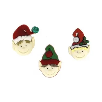 Náramek Ozdobné knoflíky HOLIDAY ELVES