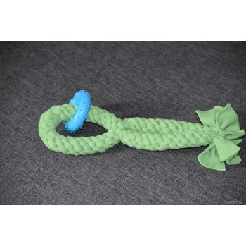 Rozlišovač klíče Fleecová osmička s kroužkem