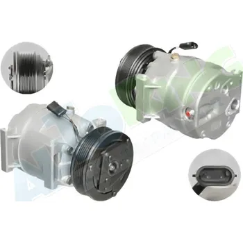 Kompresor klimatizace Kompresor klimatizace NISSAN Interstar (X70) 2004-2007 LP.0000.2446.86-248892 - DOPRAVA ZDARMA