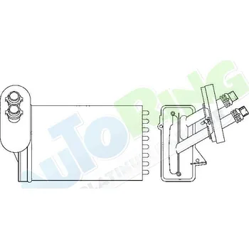 Výměník tepla Radiátor topení VOLKSWAGEN Golf 4 (1J) 07.97-08.03 LP.0000.1976.29-217295 - DOPRAVA ZDARMA