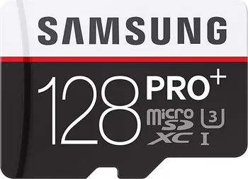 paměťová karta Samsung micro SDXC 128GB PRO Plus + SD adaptér