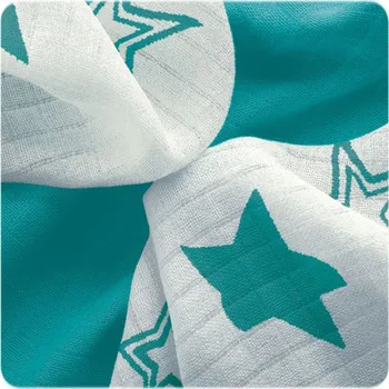 Plena XKKO BMB Turquoise Stars MIX 30x30cm 9 kusů