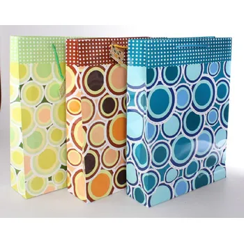 Dárková taška Dárková taška "CIRCLES" 33x10x46/3dr.