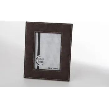 Rám na obraz Fotorámeček "PU-BROWN" 13x18cm