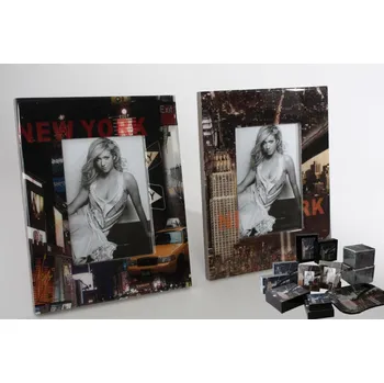 Rám na obraz Fotorámeček "NEW YORK" 10x15/2dr.