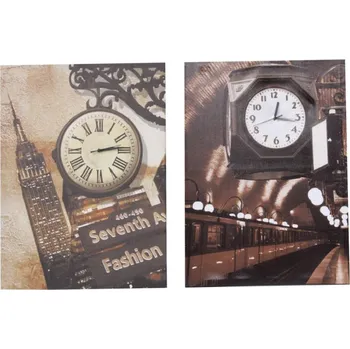 Hodiny Nástěnné hodiny "PAINTING" 40x55/2dr.