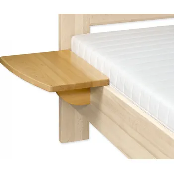 Noční stolek Noční stolek závěsný buk deska oblouk