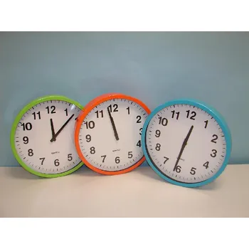 Hodiny Kovové hodiny "COLOUR" 30cm/3b.