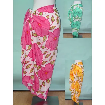 Šátek Pareo "flowers" 110x180/3dr.