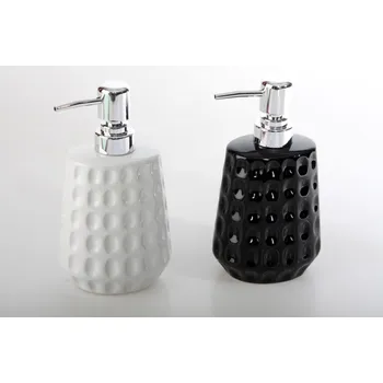 Dávkovač mýdla Dávkovač "B&W HOLES" 10x18/2b.