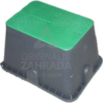 STANDARD - zahradní šachtice PC, zelené víko (Ventilová šachtice)