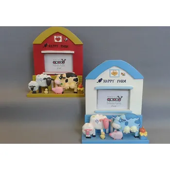 Rám na obraz Fotorámeček "HAPPY FARM" 4x7/2dr.