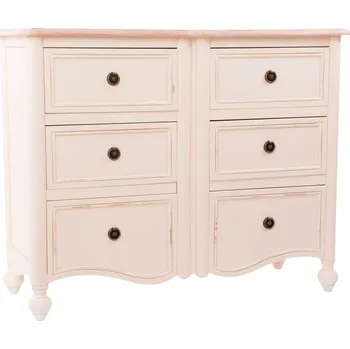 Komoda Komoda "WOODEN" 100x40x80cm - 6xšuplík