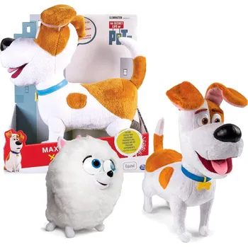 plyšák Tajný život mazlíčků plyšová postavička mluvící DELUXE