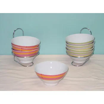 Sada 4ks misek "cappuccino"/2b.