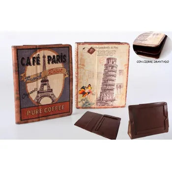 Pouzdro na tablet Obal na IPAD "CITIES" 19x27/2dr.