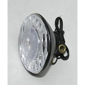 Cyklosvítilna Přední světlo na dynamo černé s odrazkou