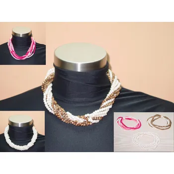 Náhrdelník Náhrdelník "bone elastic" 40cm/3b.